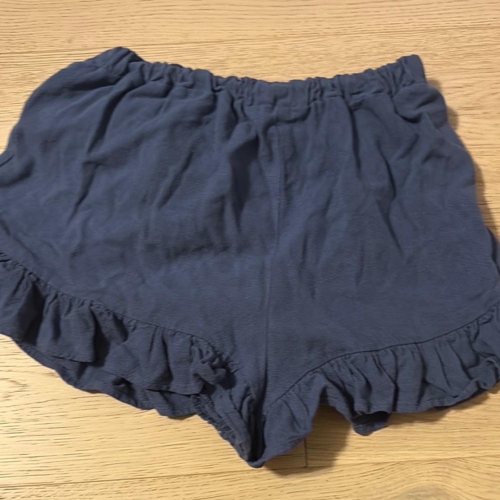 Women's Navy Ruffle Skort - Picture 3 of 3